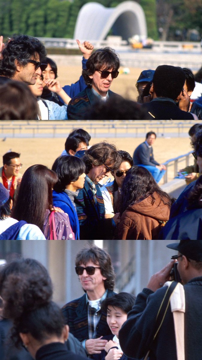 入手不可能‼️ジョージハリスン日本公演のステージ写真をフューチャーした宣材用写真 入手不可能‼️ジョージハリスン日本公演のステージ写真をフューチャー