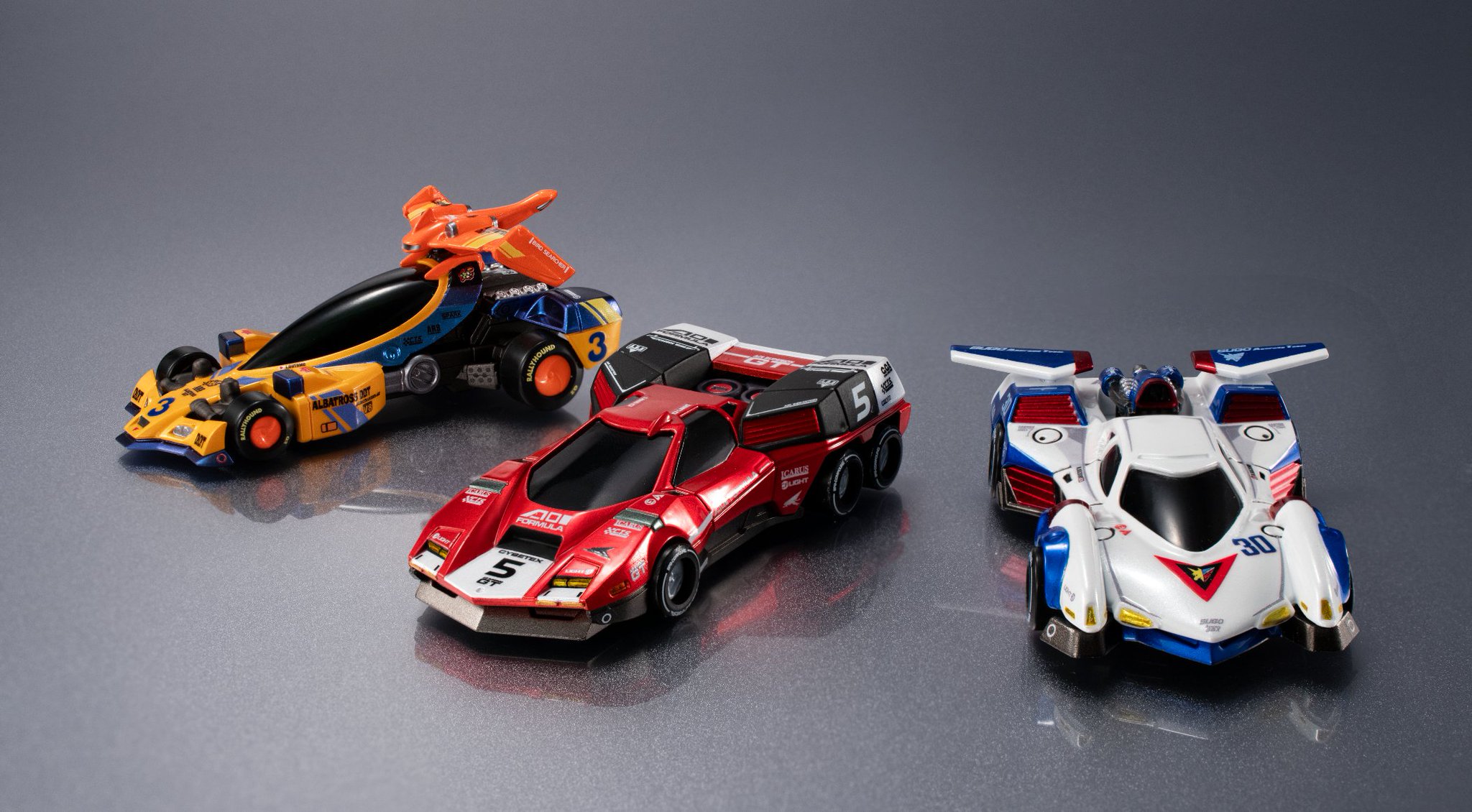 未開封　サイバーフォーミュラコレクション　Vol.1　TV編　メガハウス メガハウス C.F.C サイバーフォーミュラコレクション Vol.1 TV編