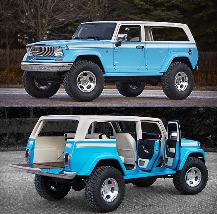 HappyMotorhead's tweet image. ♦️🔸️💎🔸️♦️🔹️💎🔹️♦️🔸️💎🔸️♦️ 

🔸️ Would or Wouldn&apos;t ❓️ 🤔 

Jeep Wrangler Built to be a Cherokee Chief Custom

#CustomCars #ClassicCars #VintageCars #CollectorCars #Jeep #JeepWrangler