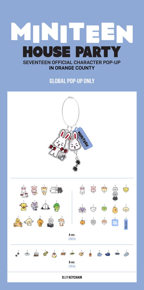 MINITEEN バインダー ポップアップ セブチ SEVENTEEN In Stock) 세븐틴 [ MINITEEN HOUSE PARTY ] SEVENTEEN Character POP