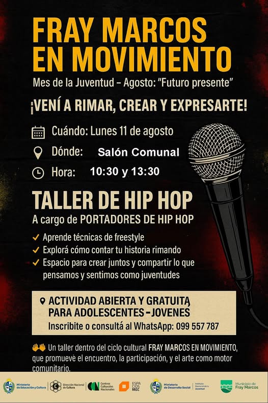 Taller de hip hop en Fray Marcos para celebrar el mes de la juventud diariocambios.com/taller-de-hip-…