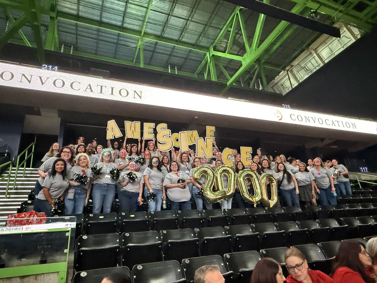 Awesome Since 2000! We’re celebrating 25 years of excellence at Mireles and today, our amazing staff kicked off the celebration at <a href="/CCISD/">CCISD</a> Convocation! From 2000 to 2025, we’ve been making waves, building futures, and keeping our Mariner spirit strong.🚢⚓️
#AwesomeSince2000