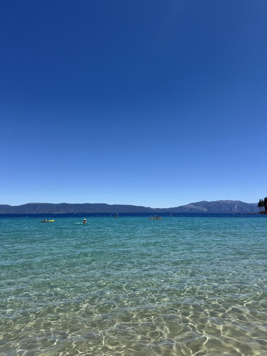 Aleumer's tweet image. Tahoe Tour in advance of the #TahoeSummit. Learning about Washoe led Meeks meadow restoration and bringing back cultural fire to the landscape. @TahoeAgency