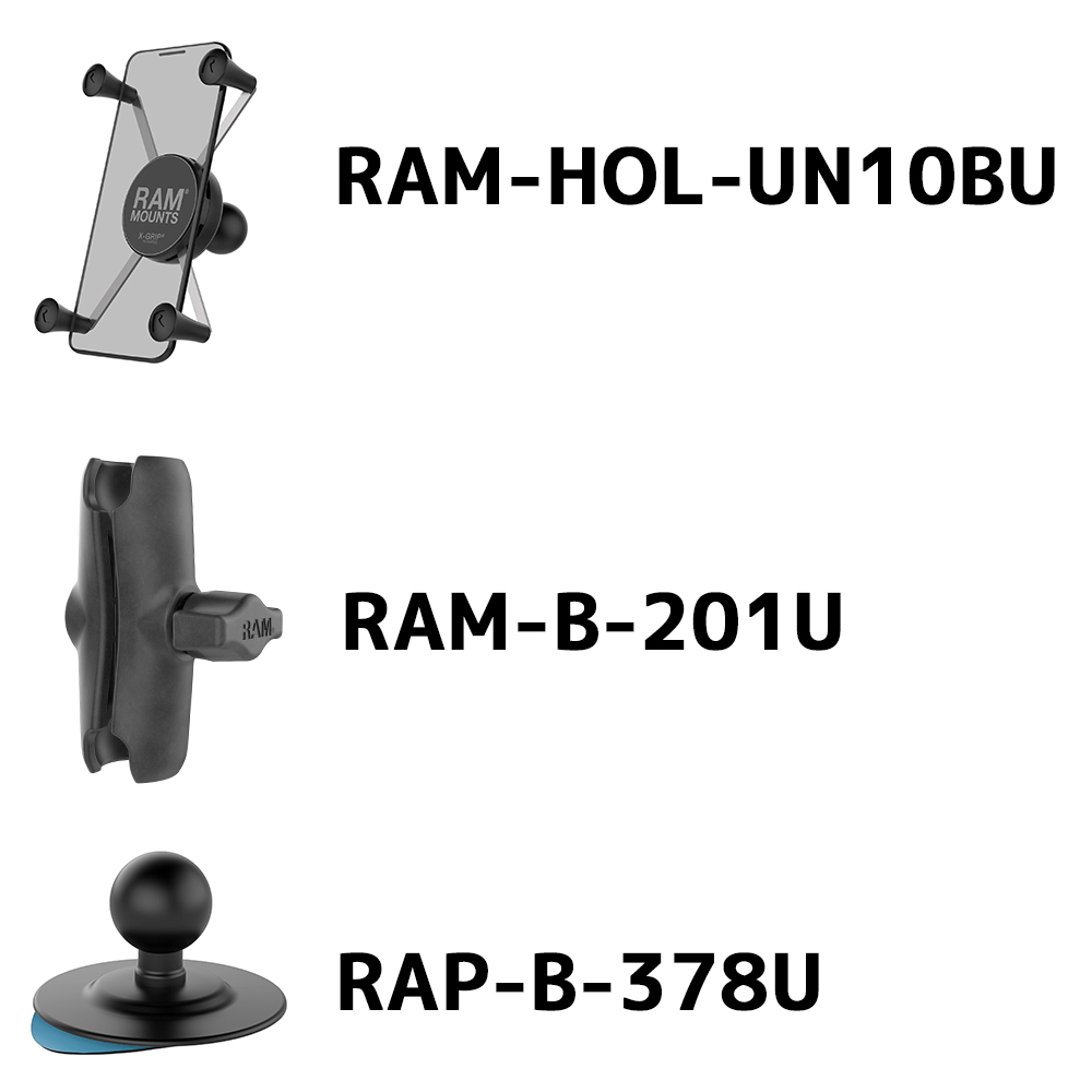 kisakadirect's tweet image. RAM MOUNTS 粘着タイプ
1インチボール ベース

車のダッシュボードの上に
穴あけ加工無しで取り付けできる！

▼紹介アイテム▼
Xグリップ (商品コード：RAM-HOL-UN10BU)
アーム (商品コード：RAM-B-201U)
粘着ベース (商品コード：RAP-B-378U)

#ラムマウント #スマホホルダー車 #rammounts