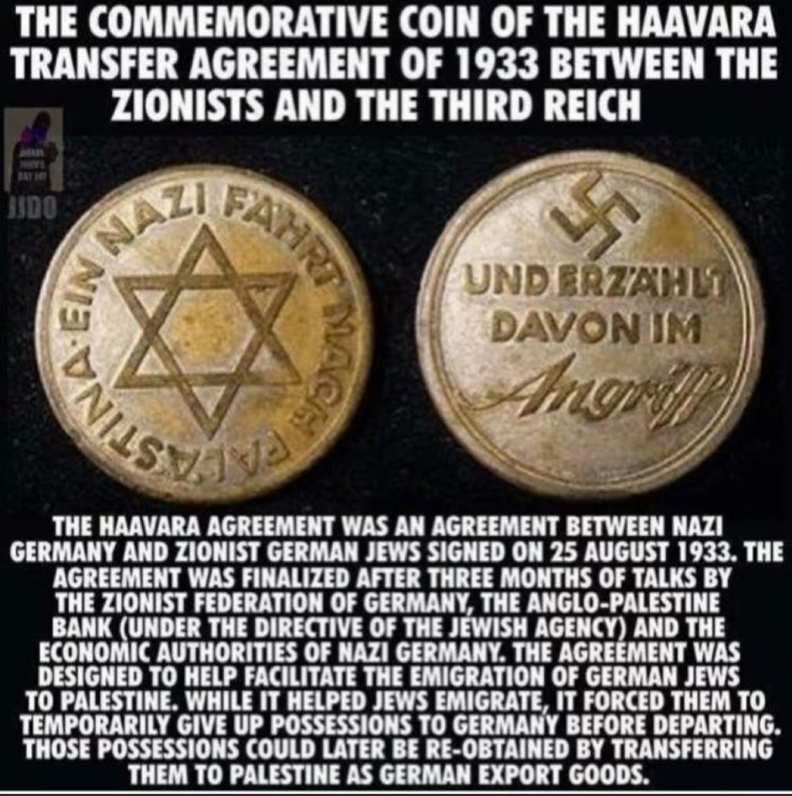 Petre Solheim (@petresolheim) on Twitter photo <a href="/_ZachFoster/">Zachary Foster</a> The Haavara Agreement - allowing wealthy German Jews emigration to Palestine in the name of Zionism in 1935 - is very telling: <a href="/_ZachFoster/">Zachary Foster</a> The Haavara Agreement - allowing wealthy German Jews emigration to Palestine in the name of Zionism in 1935 - is very telling:
