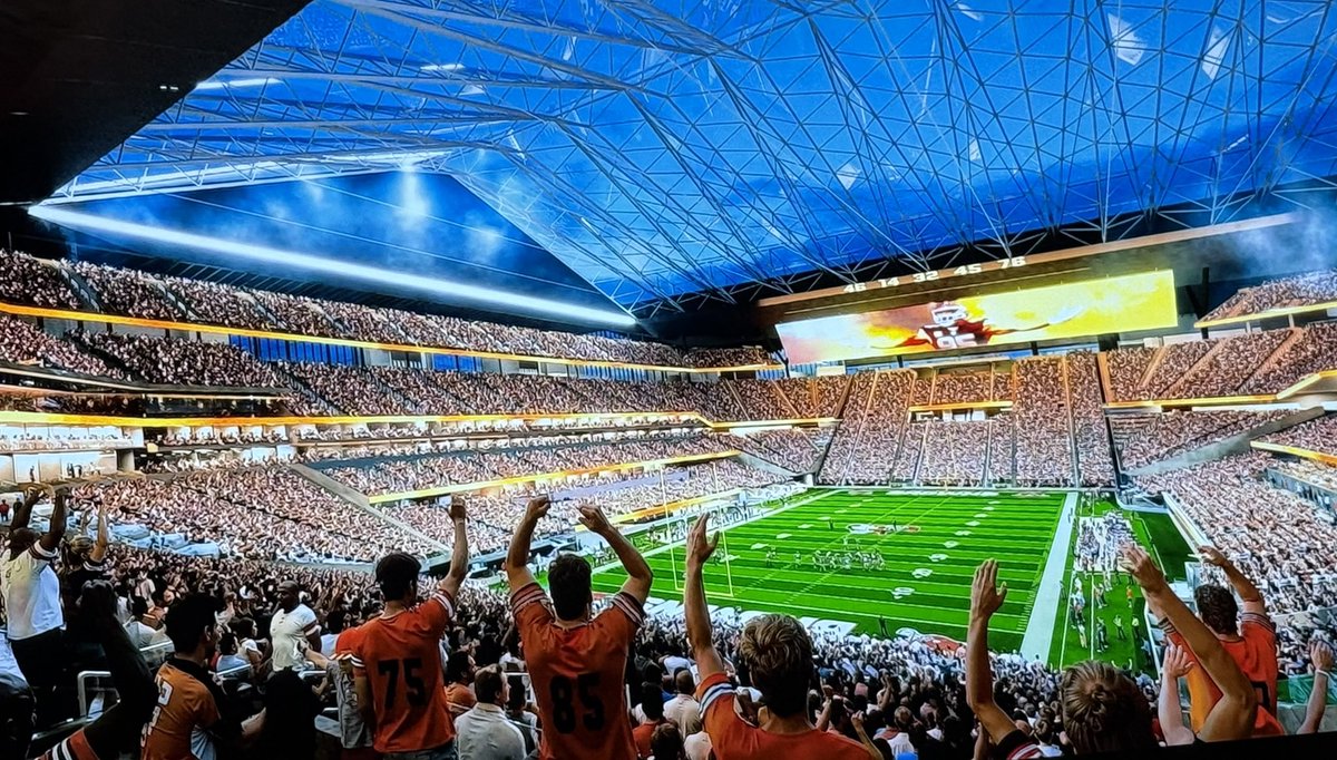 I’ve attended as many Browns games in the current stadium as anyone. Sat through cold, rain, snow, wind, and a lot of losing. 

I don’t mind that it’s going to be in Brook Park and a little longer drive - I don’t know how anyone can’t be excited about this. 

Gonna be amazing.