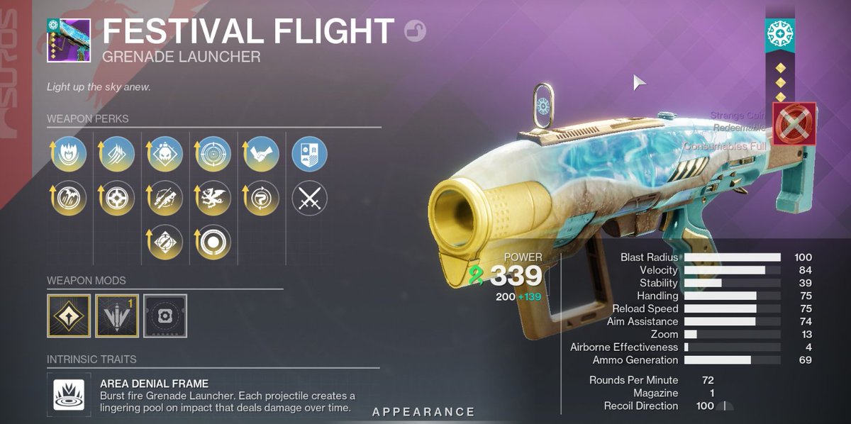 i was abt to tweet complaining abt not getting t5 drops but i got blessed ty bungie