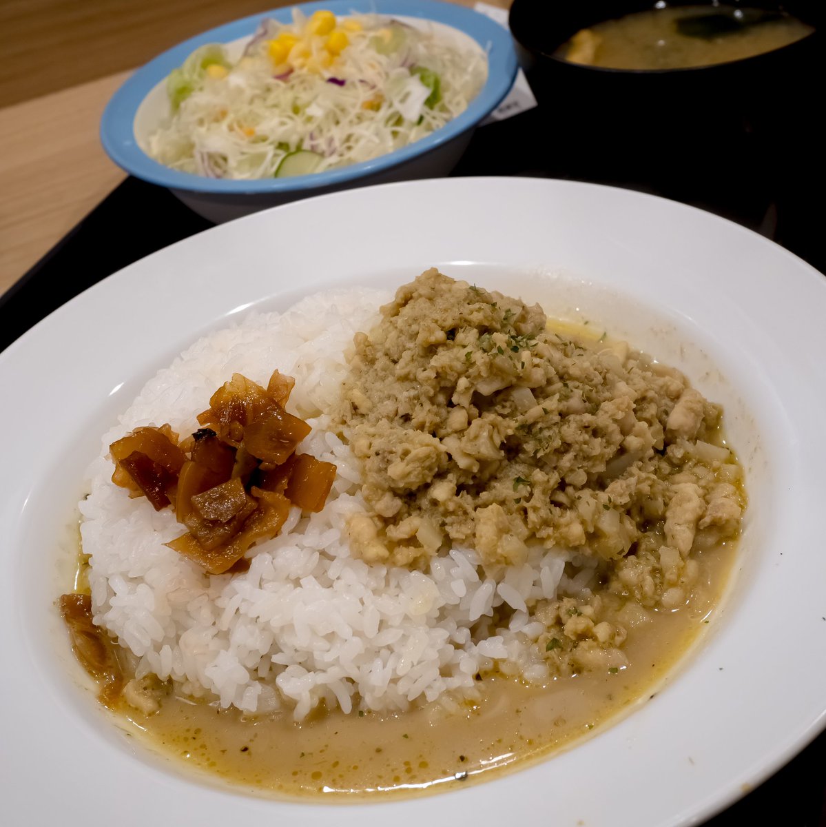 #松屋 さんの #ドライグリーンカレー 、美味しかった😇