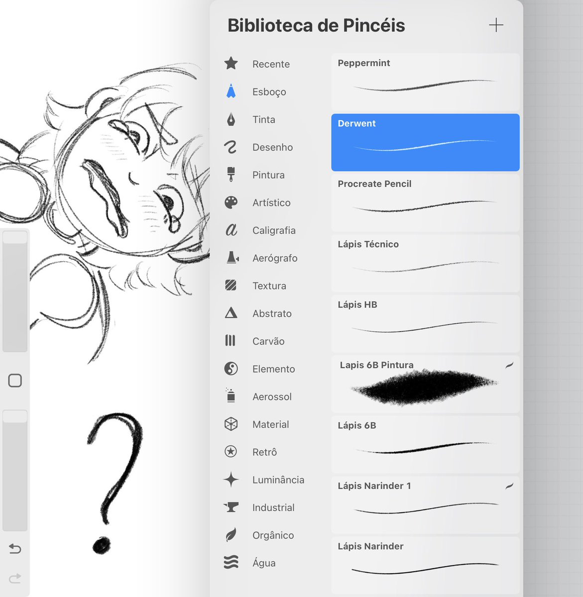 Anyone got any good sketching brushes for Procreate to recommend?

#Procreate #brush #pencil