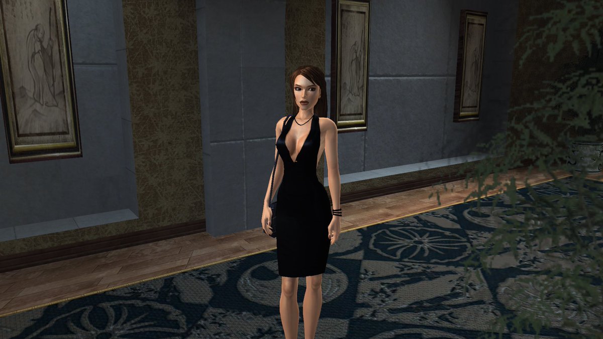 dvveet's tweet photo. Now that we have “Iconic” Lara, please let us continue to celebrate the original games with these Outfits! 

They’d sell like hotcakes. 
You can even make the dress a set, because that makes sense.

@tombraider @CrystalDynamics @DeadbyDaylight https://t.co/mSOOzmuscj