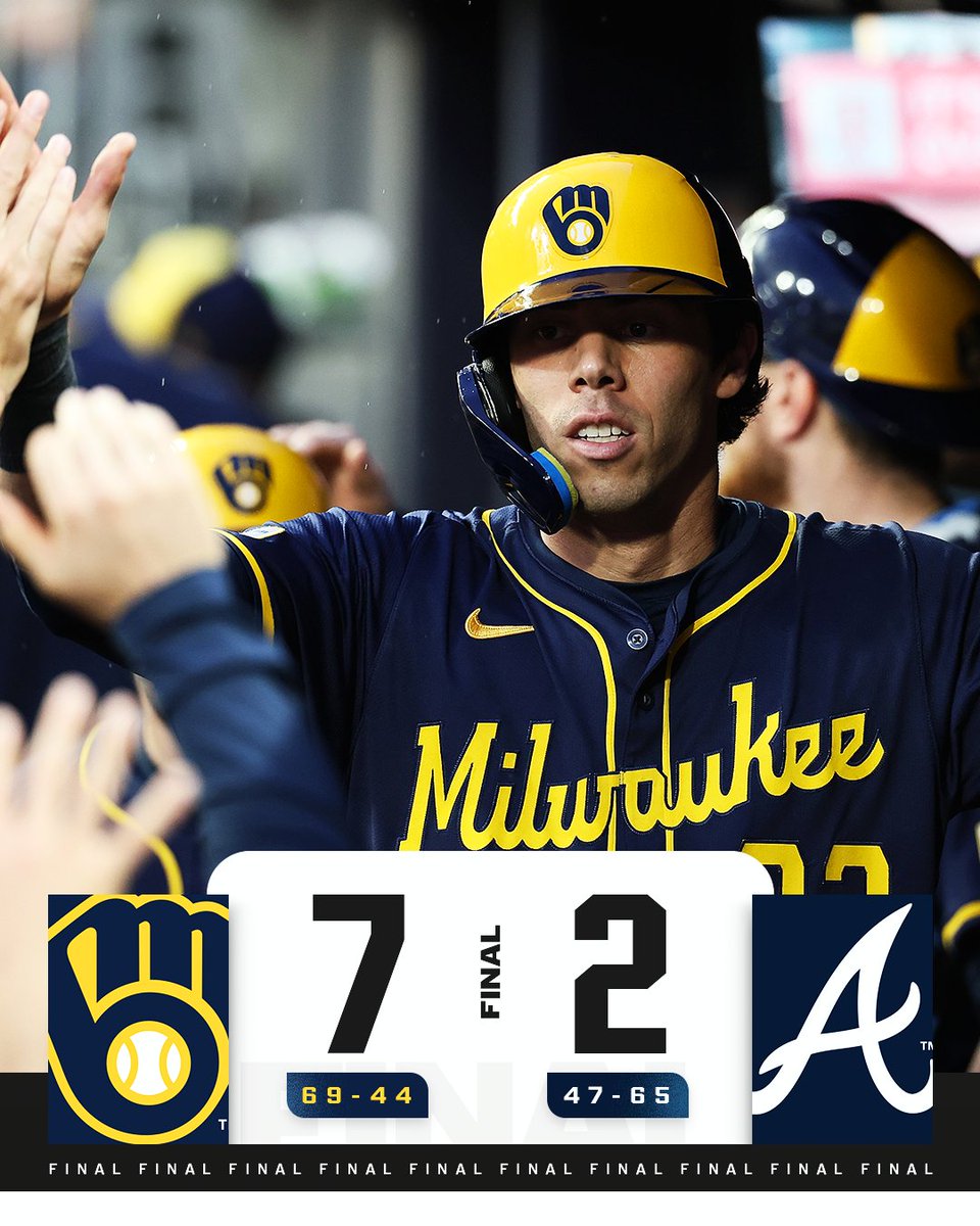 MLB (@mlb) on Twitter photo The <a href="/Brewers/">Milwaukee Brewers</a> are 44-16 over their last 60 games, the best 60-game stretch in franchise history! The <a href="/Brewers/">Milwaukee Brewers</a> are 44-16 over their last 60 games, the best 60-game stretch in franchise history!