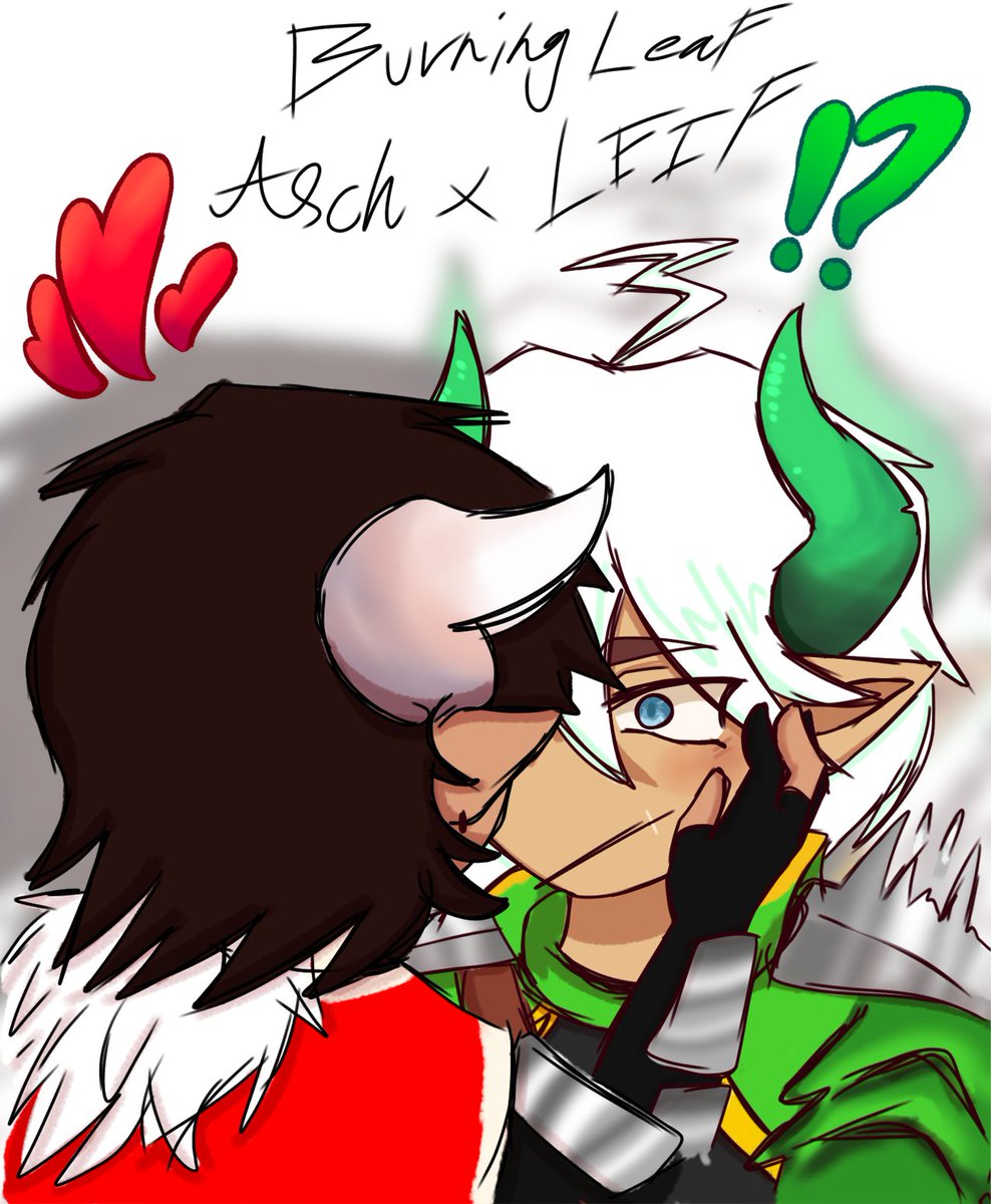 "KISSED THR SCAR ON HER(HIS) HAND" ahh... Idk dude

#aphmau #myinnerdemons #SILLYSILLYSILLY #asch x #leif