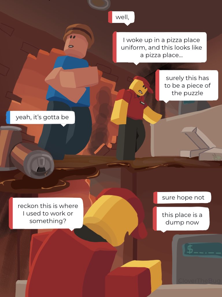 altered memories AU art dump
(each img is independent and not a continuous comic)

#homicidalporkchops #forsakenfanart