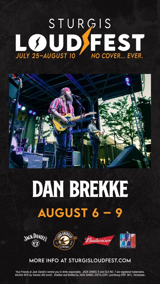 Sturgis here we come!

#Sturgis2025 #sturgisrally #sturgisrally2025 #loudamerican #getloud #loudfest  #honkytonk #danbrekke #danbrekkeband #livemusic #countrymusic #country #rock #blues #southernrock #originalmusic #fargo #ND #gig #liveband #singersongwriter #guitar #fiddle #bass