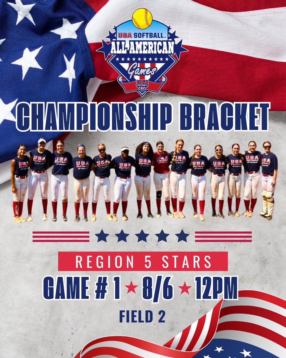 Haley Schmitt - 2029 (@haley_schmitt29) on Twitter photo Day 3 at the <a href="/USASoftball/">USA Softball</a> All American Games and 2 more wins!! Championship Bracket starts tomorrow! I started game #2, pitched 3 innings striking out 8. Let’s go Region 5 Stars and bring home another Championship!
<a href="/ExtraInningSB/">EXTRA INNING SOFTBALL</a> <a href="/LineDsoftball/">Line Drive Media</a> <a href="/TopPreps/">SPORTS NEWS, VIDEOS, GRAPHICS, EXPOSURE & MORE</a> <a href="/SBRRetweets/">Softball Recruiting Reposts</a> Day 3 at the <a href="/USASoftball/">USA Softball</a> All American Games and 2 more wins!! Championship Bracket starts tomorrow! I started game #2, pitched 3 innings striking out 8. Let’s go Region 5 Stars and bring home another Championship!
<a href="/ExtraInningSB/">EXTRA INNING SOFTBALL</a> <a href="/LineDsoftball/">Line Drive Media</a> <a href="/TopPreps/">SPORTS NEWS, VIDEOS, GRAPHICS, EXPOSURE & MORE</a> <a href="/SBRRetweets/">Softball Recruiting Reposts</a>