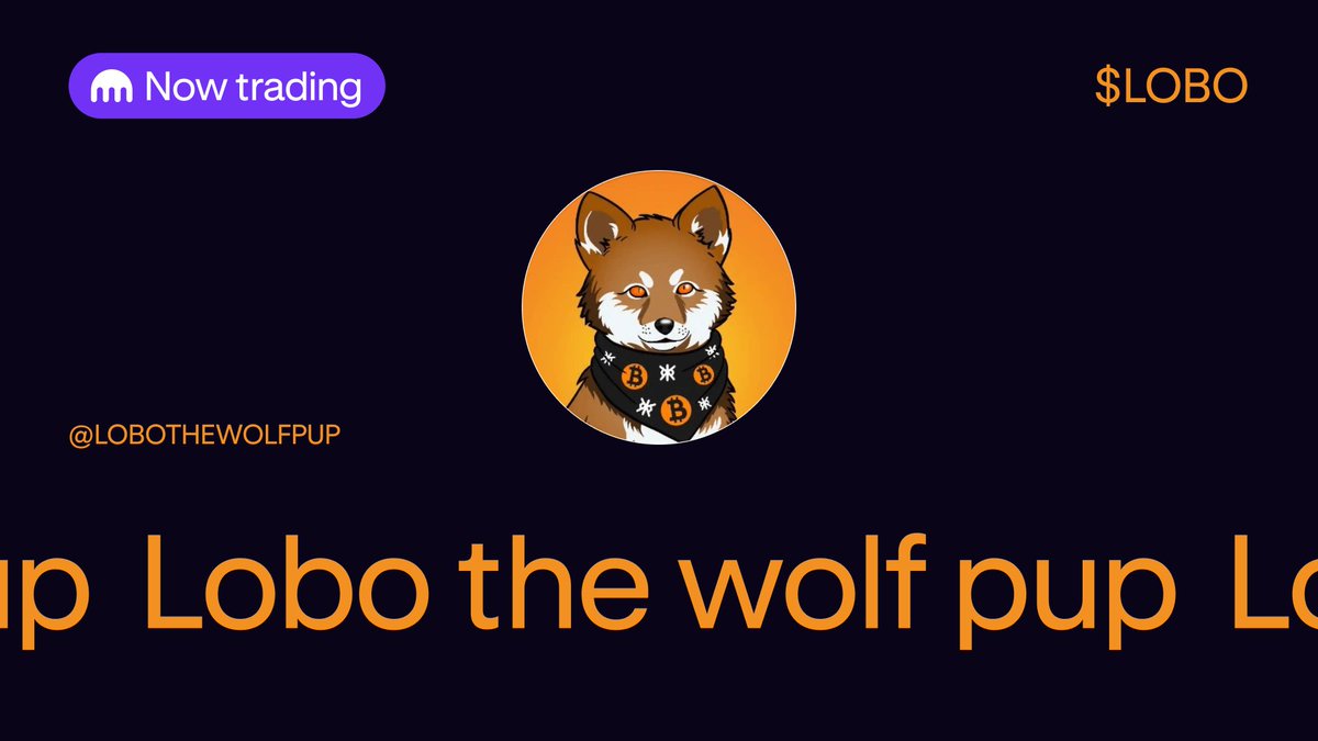 Kraken Exchange (@krakenfx) on Twitter photo $LOBO <a href="/lobothewolfpup/">LOBO•THE•WOLF•PUP</a> is now live on Kraken 🐺
Start trading today ⤵️
p.k.xyz/9f1e/vvh4d6fh $LOBO <a href="/lobothewolfpup/">LOBO•THE•WOLF•PUP</a> is now live on Kraken 🐺
Start trading today ⤵️
p.k.xyz/9f1e/vvh4d6fh