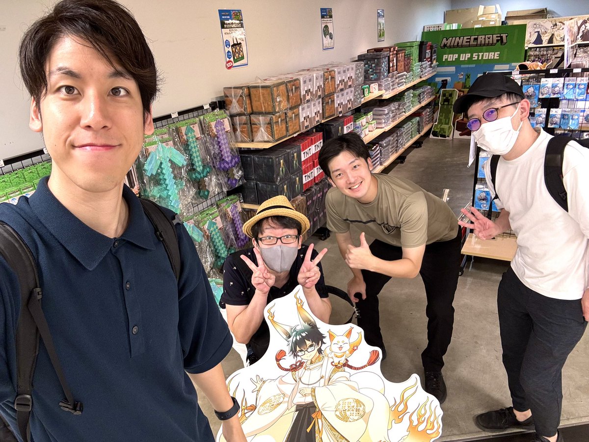 サッポロファクトリーのドズル社ポップアップストアに遊びに行ってきました！！！！