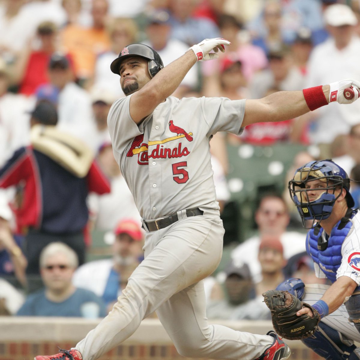 If you want a good comp, from 2001-2011 Pujols hit .328 with a .617 Slg%. 

So when Mikolas throws his fastball this year, every hitter is PRIME ALBERT PUJOLS