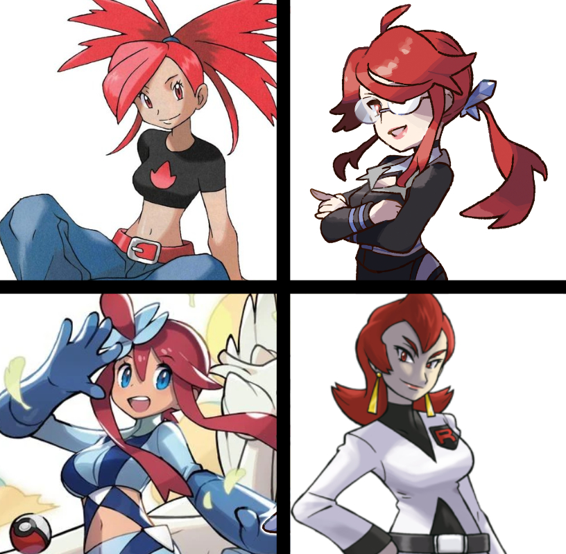 avidlygravid's tweet photo. New poll for you guys. Poke girls always seem to win so I'm pitting them against each other to make it more interesting. The theme for this poll is red heads.
VOTE BELOW❗️🗳️ https://t.co/99pubApbGb