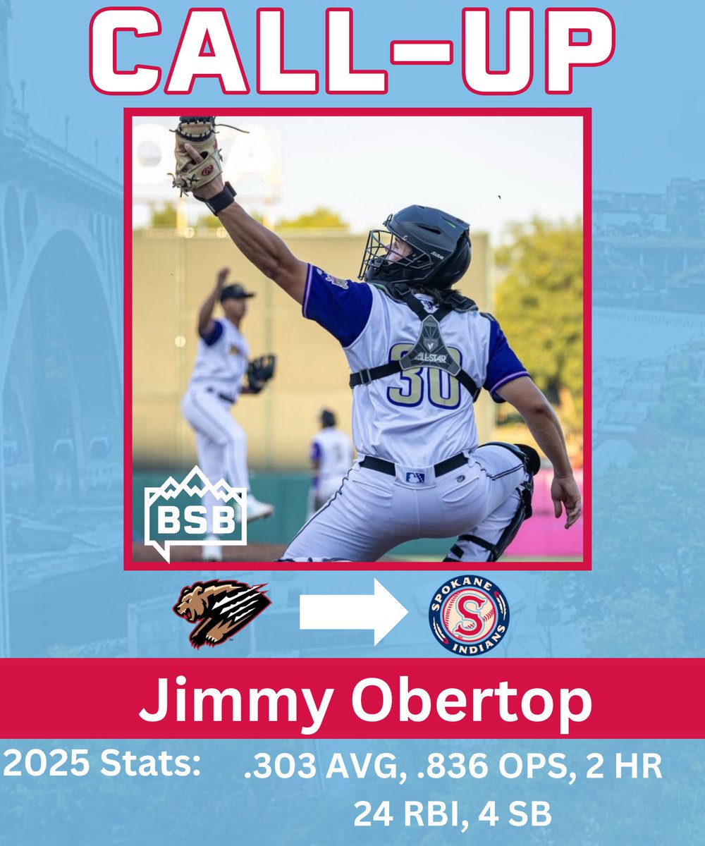 Jimmy Obertop has been promoted to High-A Spokane. #Rockies #GoSpo