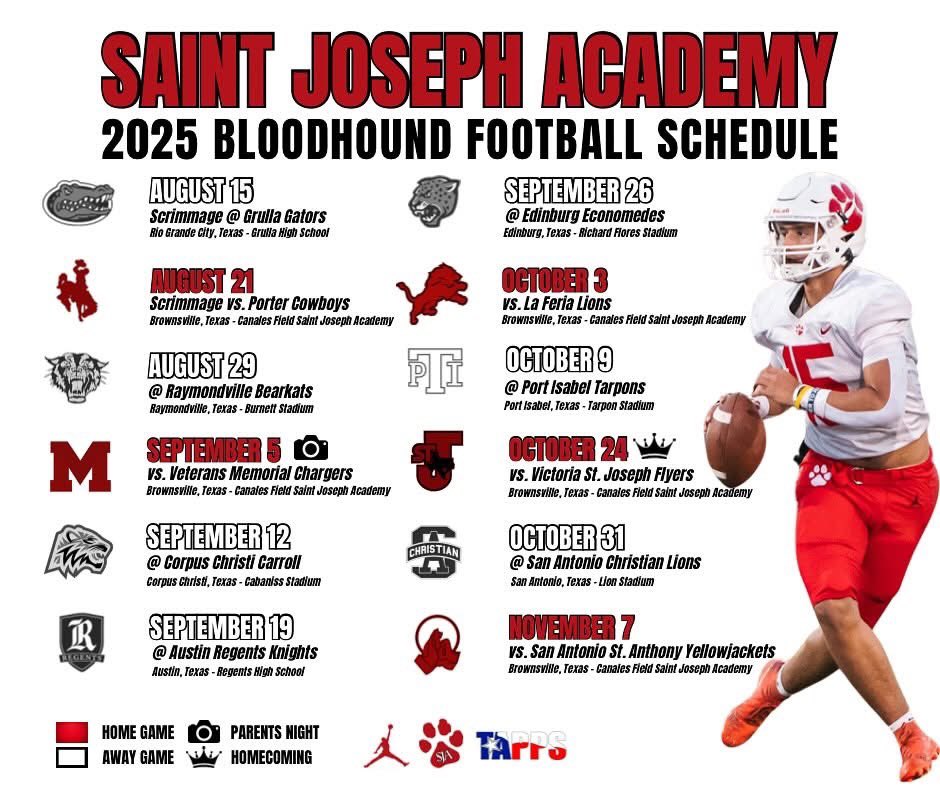 Kevin Randall Narro (@narro88) on Twitter photo Updated 2025 SJA Football Schedule! <a href="/KRGVSports/">KRGV Sports</a> <a href="/rgvsports/">RGVSports.com</a> <a href="/ByIvanPalacios/">Ivan Palacios</a>
<a href="/RubenJuarezTV/">Ruben Juarez</a> <a href="/TXPrivateFBGuy/">Texas Private School Football</a> <a href="/version2media/">version2media</a> <a href="/Matt_Stepp817/">Matt Stepp</a> Updated 2025 SJA Football Schedule! <a href="/KRGVSports/">KRGV Sports</a> <a href="/rgvsports/">RGVSports.com</a> <a href="/ByIvanPalacios/">Ivan Palacios</a>
<a href="/RubenJuarezTV/">Ruben Juarez</a> <a href="/TXPrivateFBGuy/">Texas Private School Football</a> <a href="/version2media/">version2media</a> <a href="/Matt_Stepp817/">Matt Stepp</a>