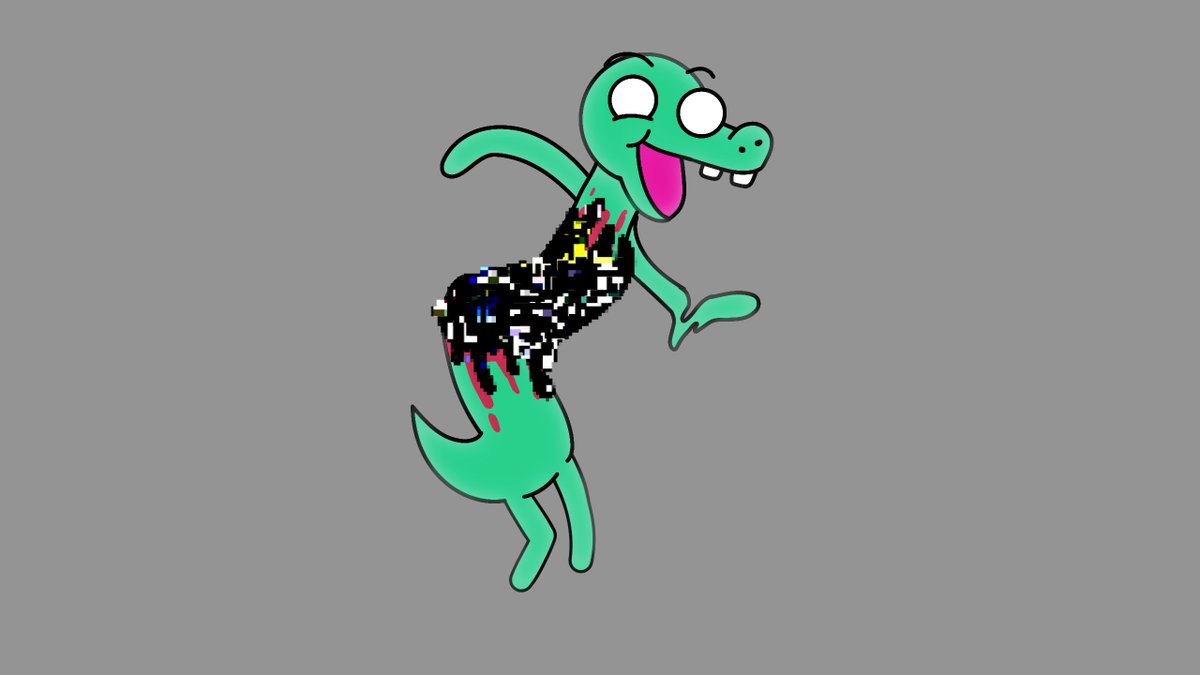 Evil ally gator!!h
#pibbyapocalypse #pibby