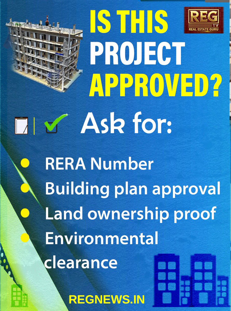 Johnson K (@kingjaanu) on Twitter photo Before you invest your hard-earned money in a flat, ask the right questions.
A home is not just a purchase â itâs a lifetime decision. Protect your dreams by being informed. Here are the key questions every wise buyer must ask before signing the deal. (PART-1)
<a href="/regpaper1/">REGNEWS.IN</a> Before you invest your hard-earned money in a flat, ask the right questions.
A home is not just a purchase â itâs a lifetime decision. Protect your dreams by being informed. Here are the key questions every wise buyer must ask before signing the deal. (PART-1)
<a href="/regpaper1/">REGNEWS.IN</a>