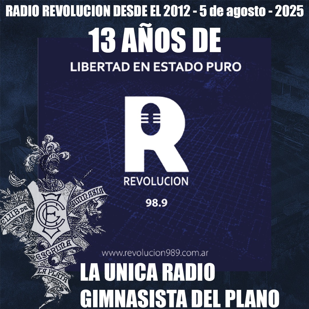 13 AÑOS DE LA UNICA RADIO GIMNASISTA DEL PLANO