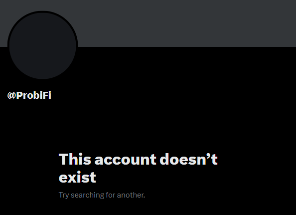 ScapeSquad's tweet image. 🚨 RUG PULLED BY @ProbFi

1.5M $KAS (~$150K) was just stolen from an anonymous, non-doxxed team. Everything is gone.

They &quot;planned&quot; to launch a probability market on #Kaspa&apos;s L2, similar to Polymarket, having just minted out their KRC721 NFT collection. x.com/kdoggo1181074/…