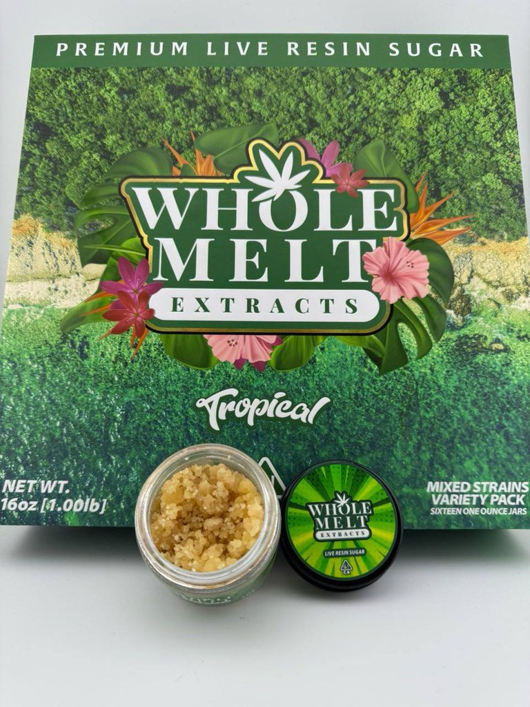 WHOLE MELTS TROPICAL EDITON $1150j

AUTHENTIC MASTER BOX IN STOCK 

LINK BOI…..🥤