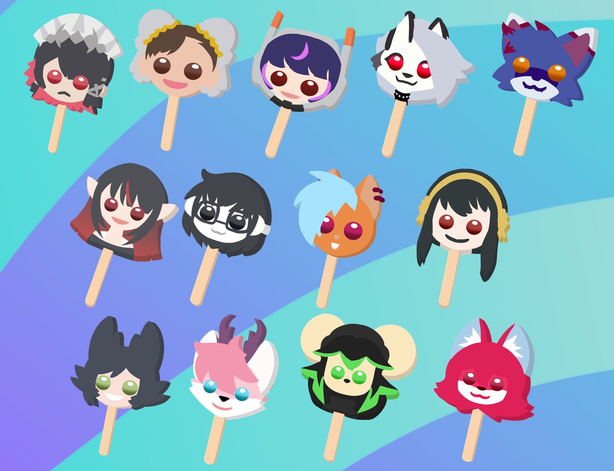 Bunshee97's tweet image. 6th batch of popsicles