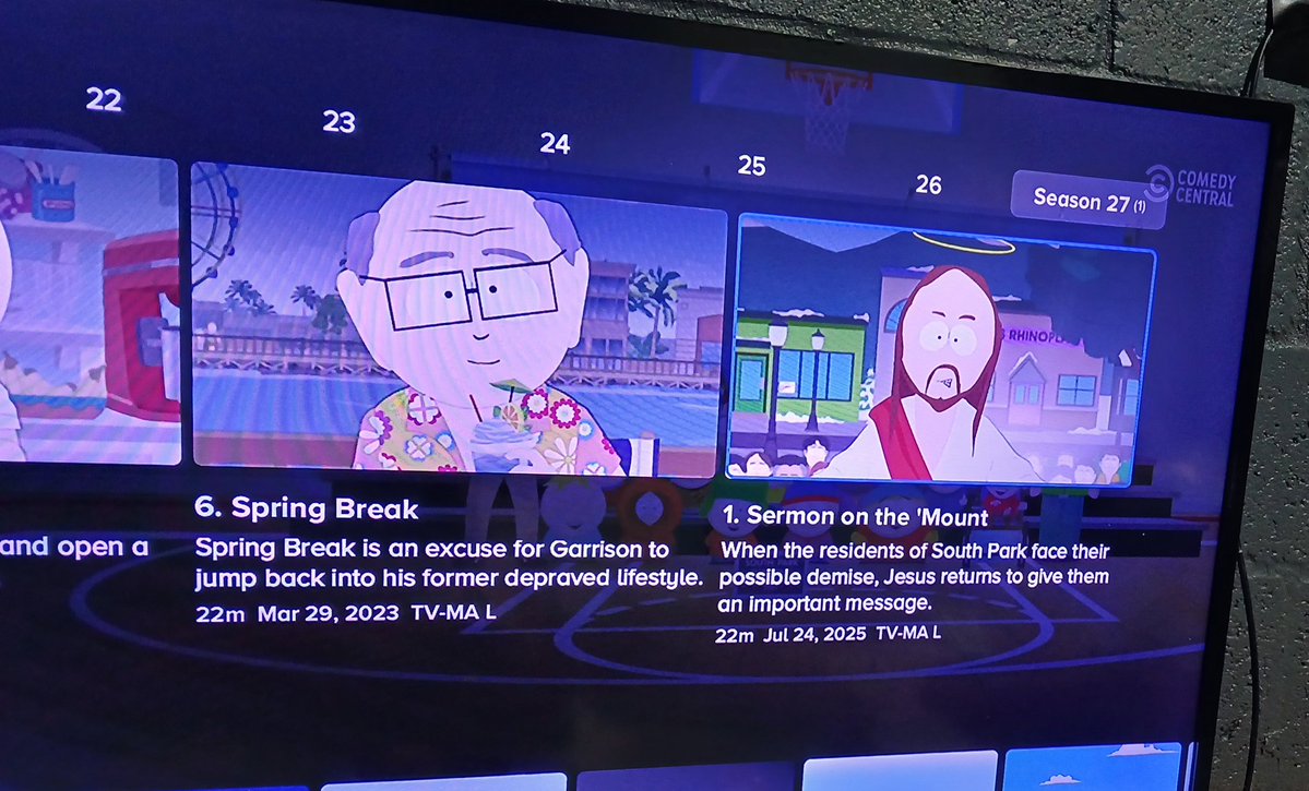 King_AMMO_ (@goatbucketz7) on Twitter photo Why is it only still 1 episode on season 27 its been two weeks now WHY haven't a new episode been uploading already ?!... I never had this problem with SP on HBO MAX <a href="/SouthPark/">South Park</a> <a href="/paramountplus/">Paramount+</a> Why is it only still 1 episode on season 27 its been two weeks now WHY haven't a new episode been uploading already ?!... I never had this problem with SP on HBO MAX <a href="/SouthPark/">South Park</a> <a href="/paramountplus/">Paramount+</a>