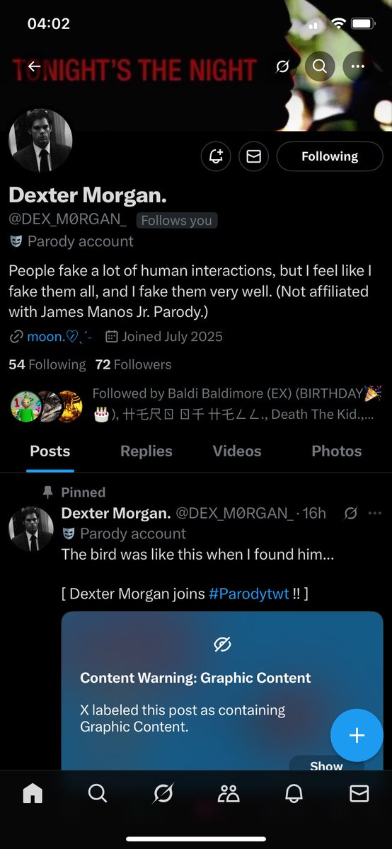 MyTimeIsEternal's tweet image. I see you.

I know who you are.

Good luck.