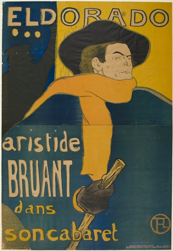 Les Ambassadeurs: Aristide Bruant #artbots #lautrec