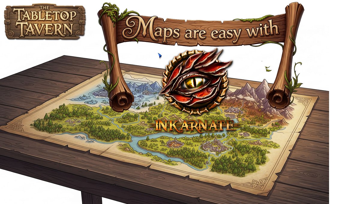 Maps are EASY with <a href="/inkarnaterpg/">Inkarnate</a>  youtu.be/H61ey2dMqLo?si… Check out a quick time lapse and get a FREE map.