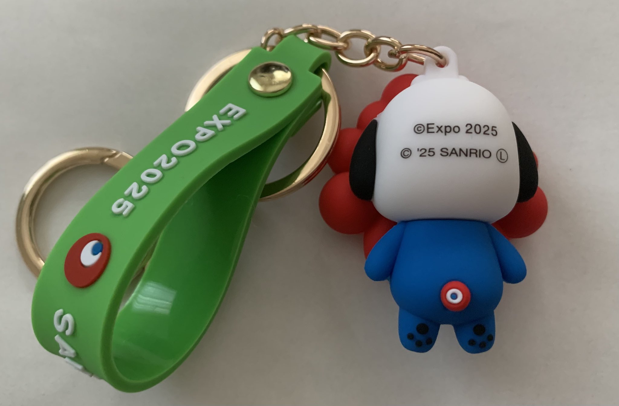EXPO2025 サンリオ ミャクミャクなりきり立体マスコット　キーホルダー６点 楽天市場】EXPO2025 公式 ポチャッコ×ミャクミャク なりきり立体