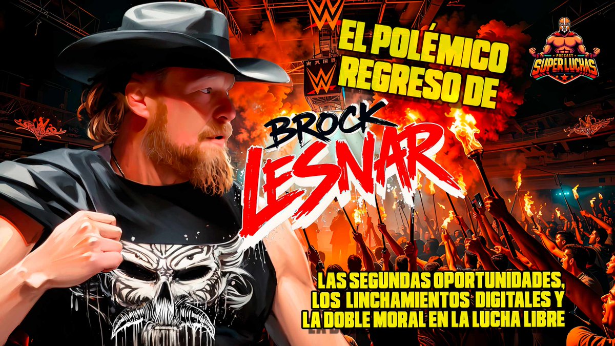 Ernesto Ocampo (@ocampoxlaw) on Twitter photo Mañana, en el nuevo episodio del #Podcast de #SuperLuchas:
Un regreso incómodo a #WWE: Brock Lesnar entre linchamientos, silencio y doble moral
Con <a href="/MiltonEloir/">Milton Eloir®</a> y un servidor Mañana, en el nuevo episodio del #Podcast de #SuperLuchas:
Un regreso incómodo a #WWE: Brock Lesnar entre linchamientos, silencio y doble moral
Con <a href="/MiltonEloir/">Milton Eloir®</a> y un servidor