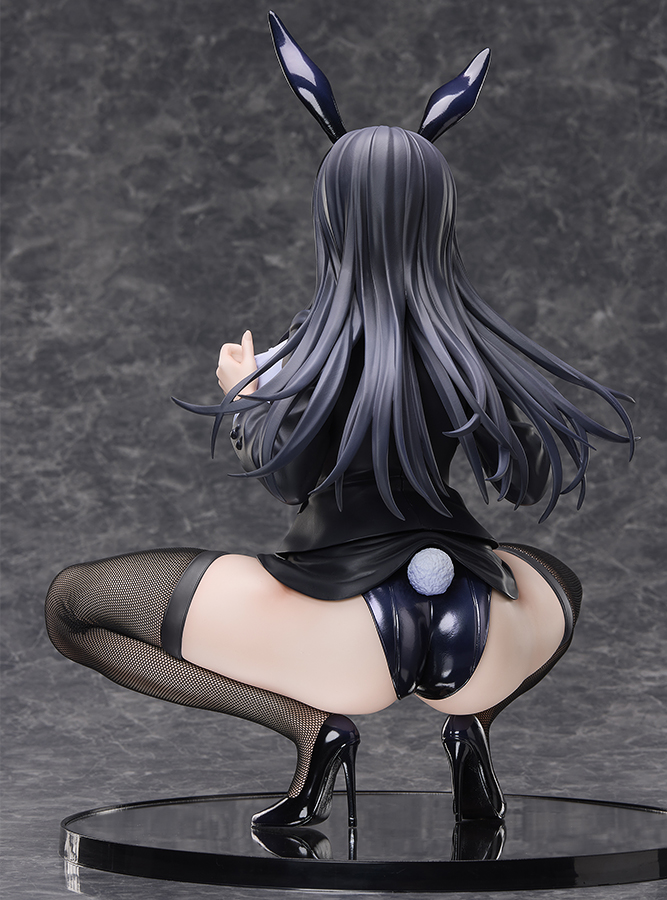 「うるりひ氏が描く、OLとバニーが融合した「黒見沢香織」が1/4スケール登場です!」|ネイティブのイラスト