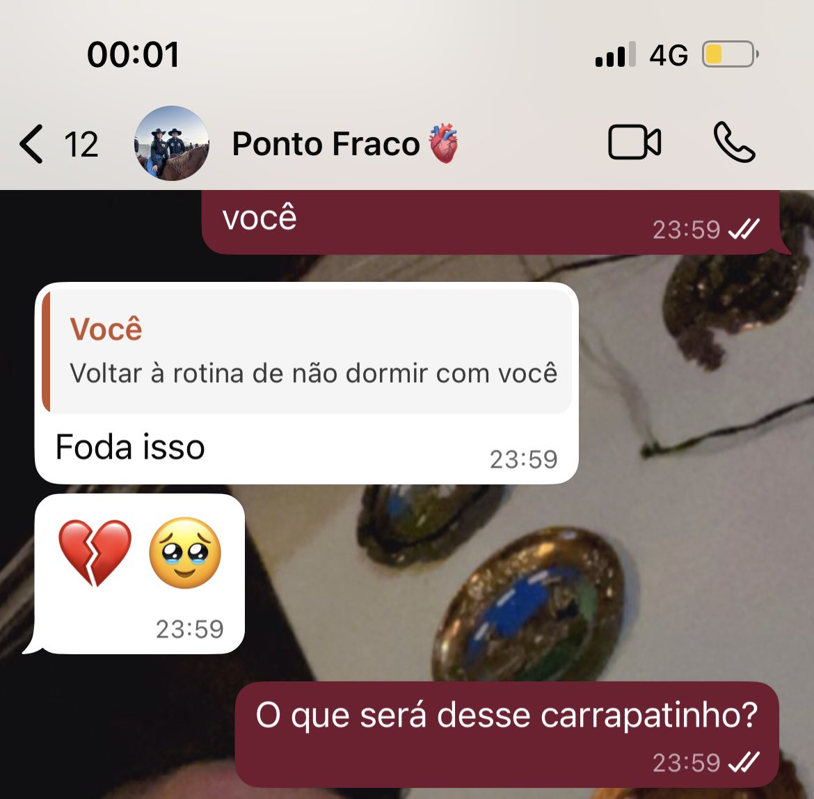 Eu tenho um apelido carinhoso, mas não tenho certeza ser é bom ou não