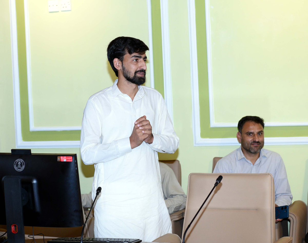 UAJK_Official's tweet photo. @UAJK_Official conducted its 110th #BASR meeting today. Chaired by Vice-Chancellor @nasirjkhattak, the meeting focused on improving graduate research standards and academic processes. Scholars from various departments presented their research synopses during the session. https://t.co/jNrw4mzHba