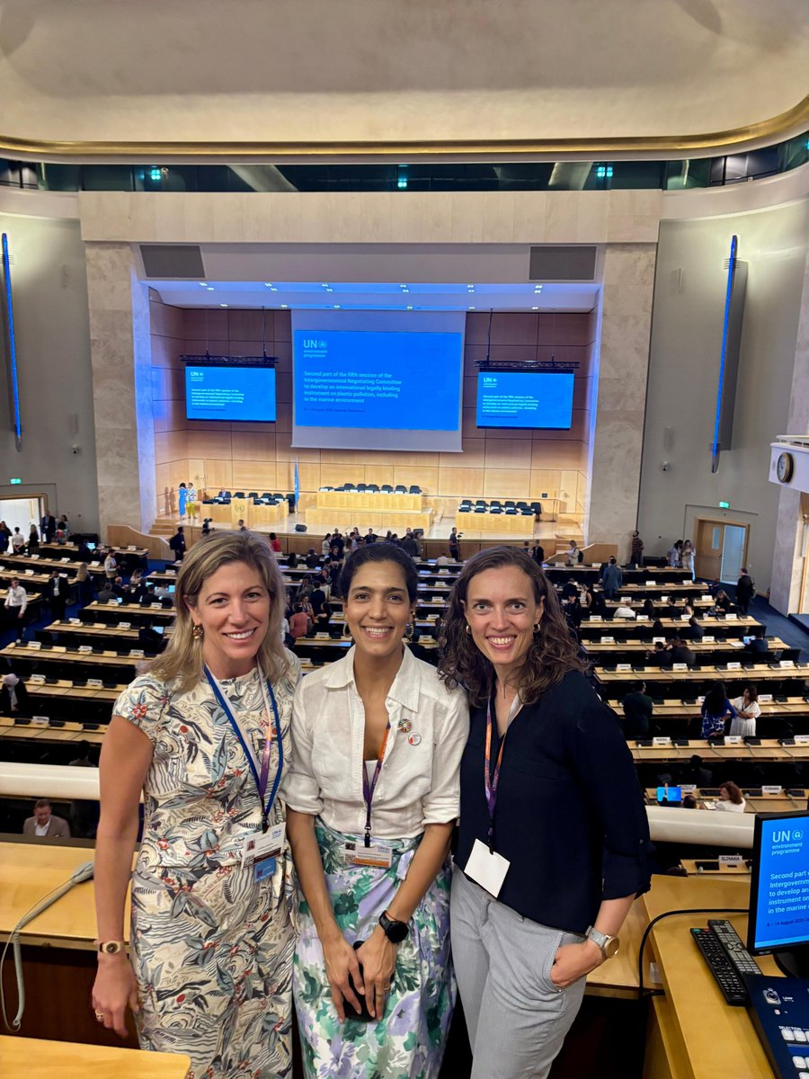 KateLoatman's tweet photo. It's Day 2 of the #PlasticsTreaty talks in Geneva and the energy level on the ground is high! A global framework that supports harmonization = a level playing field + faster progress. Let’s get this job DONE! ✅ https://t.co/FUxtSuU4F7
