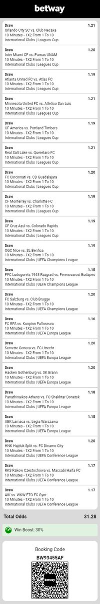 BojeloJohn's tweet photo. Draw in 10 minutes 🇬🇭🇧🇼🇿🇲🇿🇦
31 odds

BW93455AF https://t.co/UwQZaU4gyT https://t.co/4k2MoJMpuX