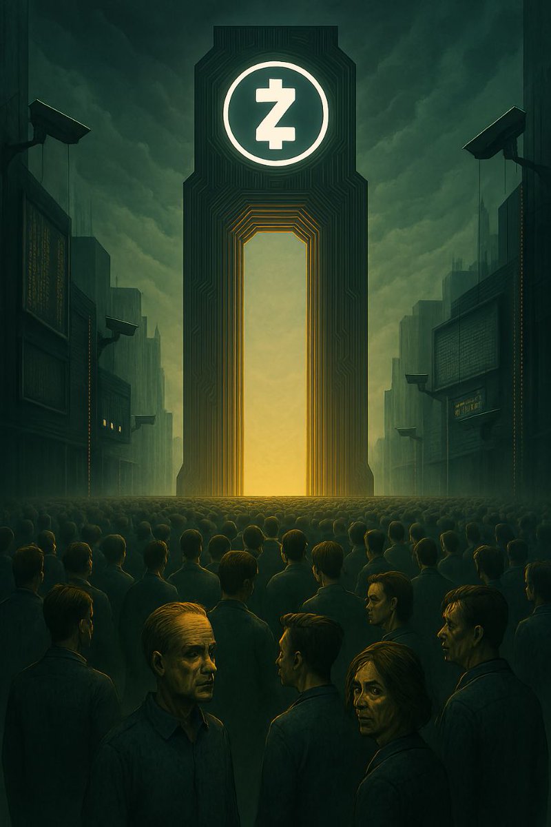 🎭 Herkesin yüzünde aynı ifade.

🔍 Her adım izleniyor, her hareket kaydediliyor.

Gözetim düzeni bireyi silerken, bir ışık beliriyor: Zcash.

O, dijital dünyanın arkasındaki kapı.

İçeride mahremiyet var. Sessizlik. Özgürlük.

🛡️ Mahremiyet bir dirençtir. 

 Zcash bu direncin