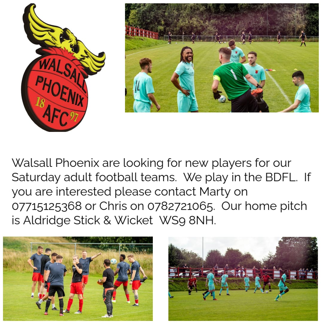 Walsall Phoenix tweet media