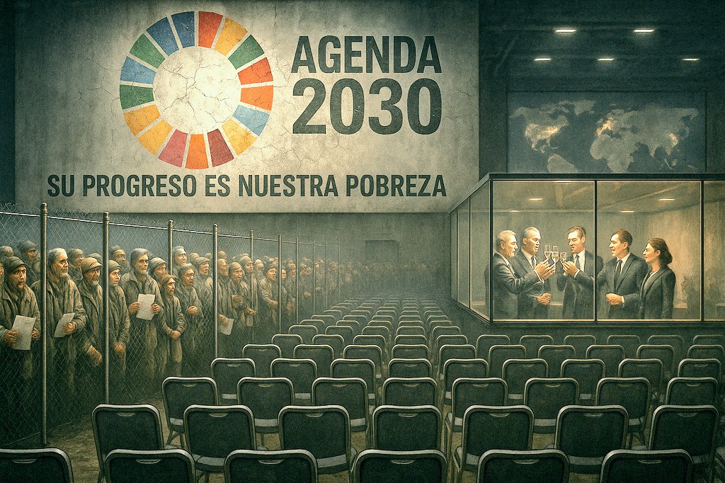jcwarcry1's tweet image. 🌍 Agenda 2030: un avance de cartón. 
Salas vacías, objetivos incumplidos, más pobreza y control para la mayoría… y más riqueza para unos pocos. 
¿Desarrollo sostenible? No. Es un negocio para las élites.

#Agenda2030 #Despierta #ControlGlobal #PobrezaVerde