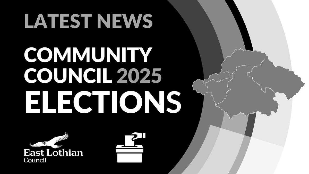 * Do you live in East Lothian? 
* 16 or over? 
* Keen to make a difference in your local area? 

Preparations are underway for community council elections taking place in October.  Nominations for these voluntary roles opens 1/9 and will close 19/9.

More: orlo.uk/a7U46