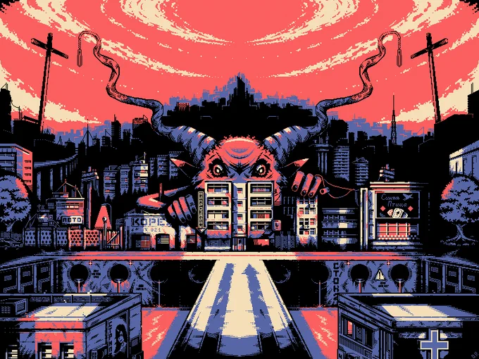 Just in case - my commissions are open. Price depends on complexity. #pixelart