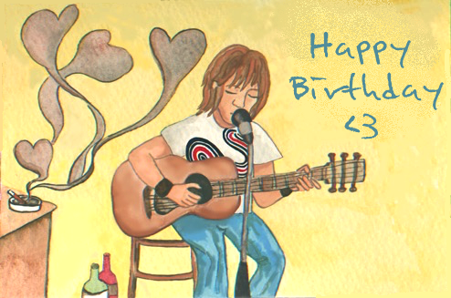 Elliott Smith's birthday. I don't believe dead people celebrate their birthday but lots of people will think about him today... Read "A Question Mark: An investigation Into The Mysterious Death of Elliott Smith" #elliottsmith #aquestionmark #opencase #openinvestigation #mystery