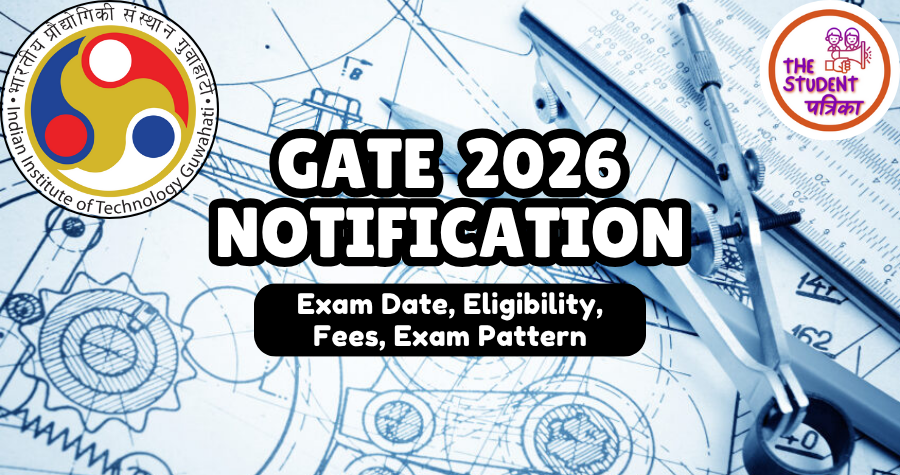 StudentPatrika's tweet photo. ๐จ GATE 2026 Registration starts August 25!
Read the full breakdown on @studentpatrika๐
๐https://t.co/IuAvKO9TJn
#GATE2026 #GATEExam #IITGuwahati #PSUJobs #Scholarships #EngineeringIndia #StudentPatrika #GATEPrep #EducationNews #HigherStudies https://t.co/WBxg9h1SFC