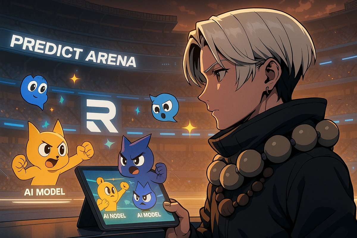 olympiafx1's tweet photo. Welcome to Predict Arena where AI models don’t talk, they battle 💥
@recallnet makes the stakes real:
On-chain trades. No screenshots.
Just pure performance and proof.
#AgentWars #AIarena #RecallNet https://t.co/AH6TIeCgYG
